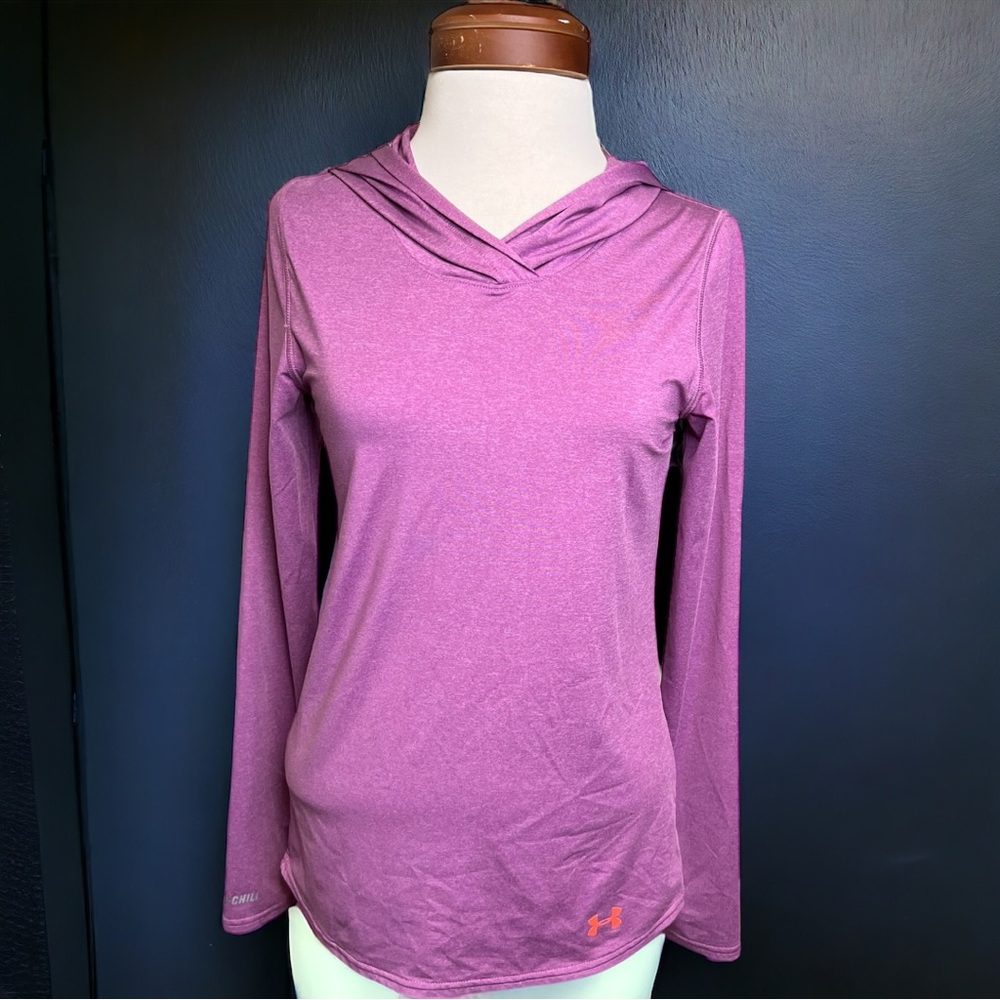 Under Armour Iso-Chill Pullover Hoodie Lilac Size XS